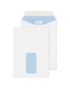 Blake Premium Office Pocket Envelope C5 Peel and Seal Window 120gsm Ultra White Wove (Pack 500) - 34116