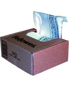 Fellowes Shredder Waste Bag 23-28 Litre Clear (Pack 100) 36052