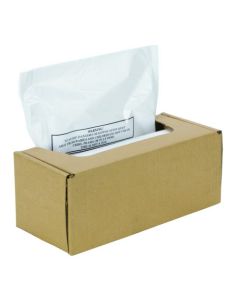 Fellowes Shredder Waste Bag 60-75 Litre Clear (Pack 50) 3608401