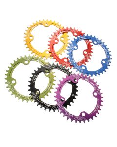SNAIL 36T Circular Disc Chainring Bicycle Crankset 104MM Chainwheel Bike Single-tooth Positive and N