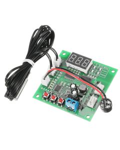 ZHIYU DC 12V 24V 48V 2 Way Cooling PWM 4 Wire Fan Temperature Controller Temperature Speed Display