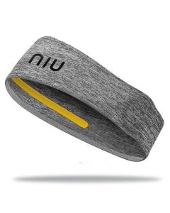 NIU Headbrand Sweatband bluetooth 4.1V Built-in Microphone Sweat Guiding Belt for Fitness