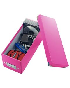 Leitz Click & Store CD Storage Box Pink 60410023