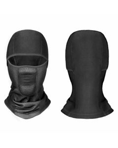 Harmtty Outdoor Sport Cycling Scarf Windproof Balaclava Warm Face Neck Hood Cover Hat,Black
