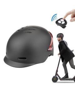 USB Rechargeable Bicycle Helmet with Light for Suburban Commuters,for Scooter T4MF