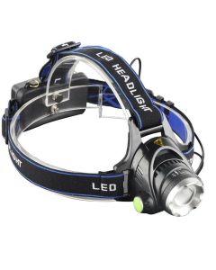 BIKIGHT 568D 650LM LED HeadLamp Waterproof 3 Modes Telescopic Zoom Rechargeable Running Camping Cycling Light