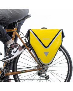 ROCKBROS 20L 100% Waterproof Bicycle Bags & Panniers MTB Road Bike Bags Rear Rack Long Haul Cycling Shelf Bag Trunk Bag Bike Accessories