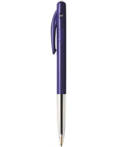 Bic M10 Clic Retractable Ballpoint Pen 1mm Tip 0.32mm Line Blue (Pack 50) - 1199190121