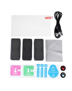 iPega PG-SL001 9-in-1 Set Storage Bag Game Card Box for Switch Lite Console Cleaning Tempered Film Rocker Cap Type-C Charging Cable
