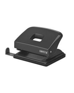 Centra Hole Punch 20 Sheets Black - 623675