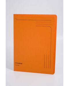 Guildhall Slipfile Manilla A4 Open 2 Sides 230gsm Orange (Pack 50) - 4607Z