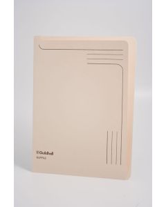 Guildhall Slipfile Manilla A4 Open 2 Sides 230gsm Cream (Pack 50) - 4609Z