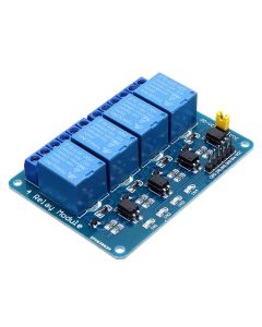 2Pcs Geekcreit 5V 4 Channel Relay Module PIC ARM DSP AVR MSP430 Blue Geekcreit for Arduino - products that work with official Arduino boards