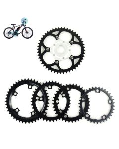 34T 38T 42T 44T 52T Bike Chainring Bike Mid Central Motor Single Chain Ring Cycling Bicycle Accessories