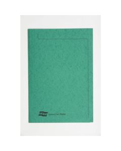 Europa Square Cut Folder Pressboard Foolscap 265gsm Green (Pack 50) - 4823Z