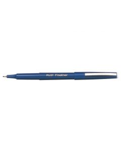 Pilot Fineliner Pen 1.2mm Tip 0.4mm Line Blue (Pack 12) - 4902505085963/SA