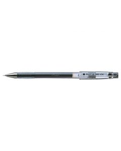 Pilot G-Tec C4 Microtip Gel Rollerball Pen 0.4mm Tip 0.2mm Line Black (Pack 12) - 60101201
