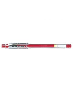 Pilot G-Tec C4 Microtip Gel Rollerball Pen 0.4mm Tip 0.2mm Line Red (Pack 12) - 60101202