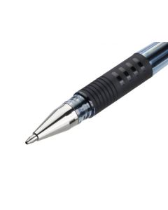 Pilot G-107 Grip Gel Rollerball Pen 0.7mm Tip 0.35mm Line Black (Pack 12) - 4902505158834