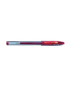 Pilot G-307 Grip Gel Rollerball Pen 0.7mm Tip 0.39mm Line Red (Pack 12) - 55101202
