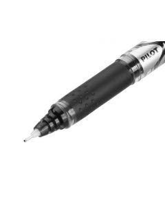 Pilot V7 Grip Hi-Tecpoint Liquid Ink Rollerball Pen 0.7mm Tip 0.4mm Line Blue (Pack 12) - 4902505279799