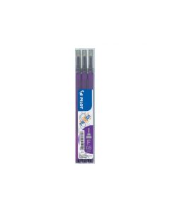 Pilot Refill for FriXion Point Pens 0.5mm Tip Violet (Pack 3) - 76300308