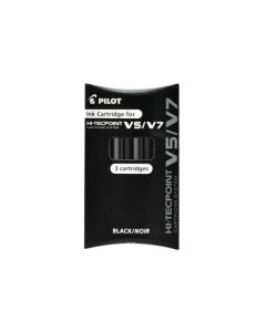 Pilot V5/V7 Refill Eco Cartridge System Black (Pack 3) - 4902505444432