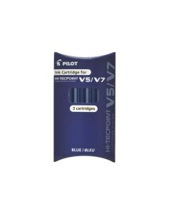 Pilot V5/V7 Refill Eco Cartridge System Blue (Pack 3) - 4902505444456