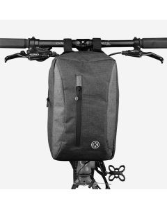Bike Bicycle Bag 2 in 1 Set Waterproof Large Capacity MTB Road Handlebar Front Bag Pouch Pannier Bike Accessories