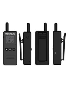 THINKYOUNG T8 45g Mini Ultra Thin Handheld Radio Walkie Talkie Hotel Driving Civilian Interphone Intercom