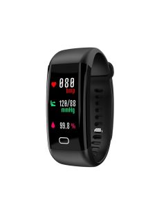Bakeey Color Screen Wristband Heart Rate Blood Pressure Monitor USB Charging Fitness Tracker IP68 Smart Watch