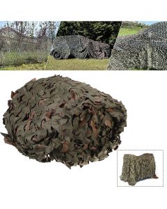 Multi-size Camo Net Quick Dry Waterproof Camouflage Netting Reversible Green/Brown For Hunting/Shooting