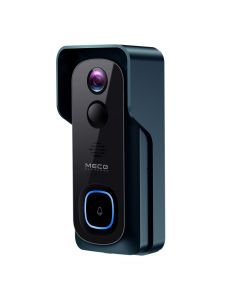 MECO ELE Video Doorbell Wireless 1080P Wireless Doorbell Camera with Free Chime WiFi Smart Doorbell Night Vision IP65 Waterproof 166Wide Angle 2 Way Audio Doorbell