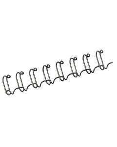 Fellowes Binding Wire Element A4 8mm 34 Loop Black (Pack 100) 53261