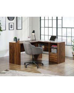 Hampstead Park Home Office L-Shaped Desk Walnut - 5426509