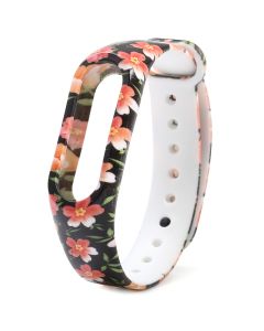 TPU Replacement Silicone Wrist Strap WristBand Bracelet Watch Strap for Xiaomi Miband 2 Non-original