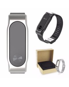 Replacement Stainless Steel Frame Bracelet Wristband For Xiaomi Miband 2   Non-original