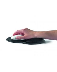 ValueX Durable Ergonomic Mouse Pad with Gel Wrist Support in Anthracite Grey - 230x260mm - Mouse Mat That Provides Comfortable Wrist Support - 574858