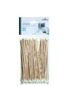 Durable Biodegradable Wooden Cotton Buds - Extra Long and Eco Friendly - Plastic Free Cleaning Stick Swabs (Pack 100) - 578902