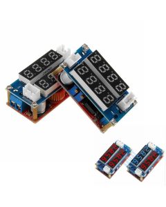 5A CC CV Step Down Digital Adjustable Receiver Charge Module With LED Display Blue/Red