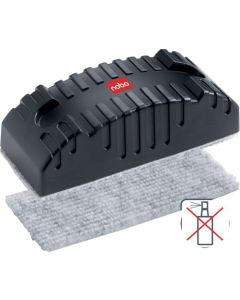 Nobo Magnetic Whiteboard Eraser Refills Black (Pack 10) 34534497