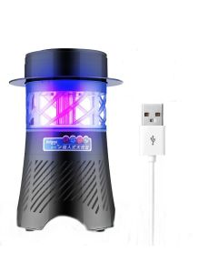 3W Electronic Mosquito Killer Lamp USB Insect Killer Lamp Bulb Pest Trap Light For Camping