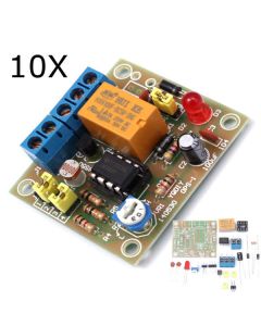 10Pcs DIY Light Operated Switch Kit Light Control Switch With Photosensitive DC 5-6V