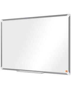 Nobo Premium Plus Non Magnetic Melamine Whiteboard Aluminium Frame 900x600mm 1915167