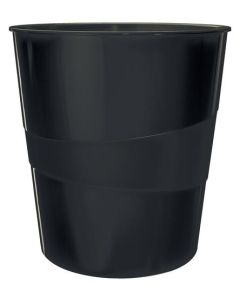 Leitz Recycle Waste Bin 15L Black 53280095