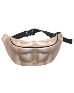 BIKIGHT Cycling Waist Bag Muscle Flesh Colored Beer Fat Belly Fanny Pocket Pack Fun