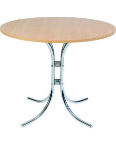 Bistro Round Table Light Wood - 6455