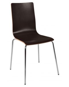 Loft Bistro Wenge Coloured Chairs (Pack 4) - 6906WE