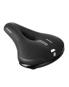 BIKIGHT Universal Bike Saddle Comfort Wide Waterproof Breathable Memory Foam Replacement Bike Seat for Women Man Adult Kids