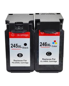 Compatible Canon PG-245 CL-246 Ink Cartridge Suitable for MG2400 MG2500 IP 2880 Printer Cartridge Large Capacity